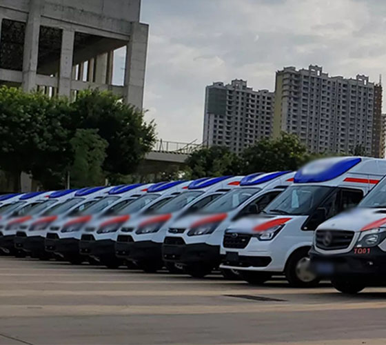 开鲁县服务车队展示